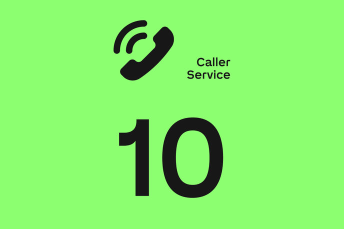 Caller Service (10 Jahre)